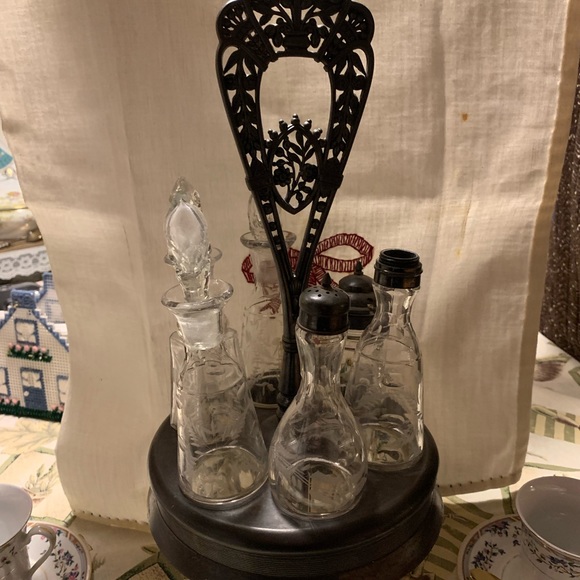 1920s Pewter Caster Set from cape cod. - Picture 3 of 6